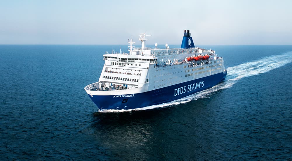 Servizio di traghetti DFDS dalla Francia al Regno Unito