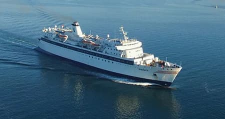 Ferry A-Ship pour l'Italie Porto Torres Sardaigne Cavo