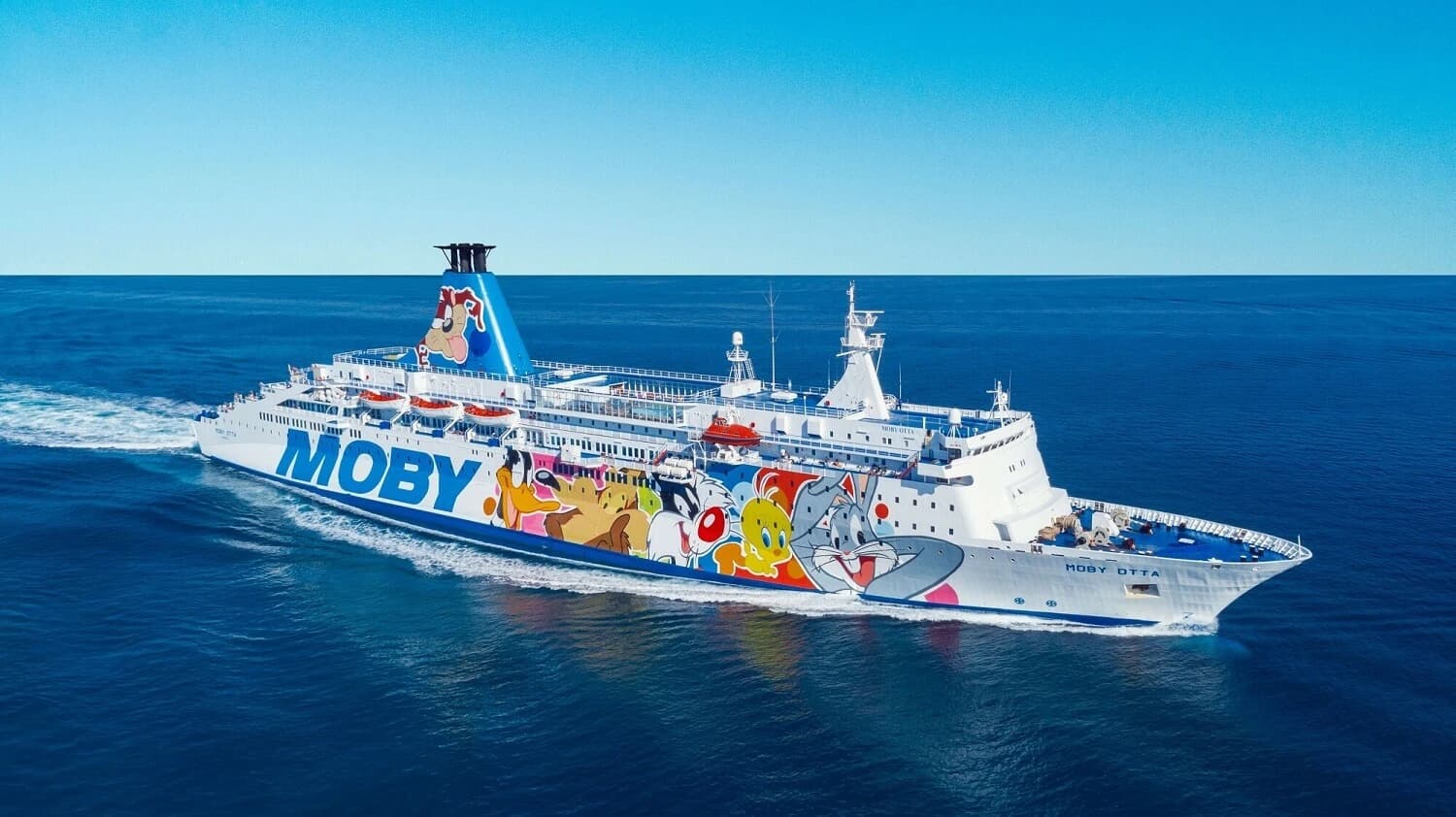 Moby Ferry con servizio per l'Italia
