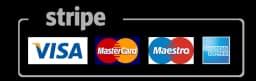 Secure payment by Stripe