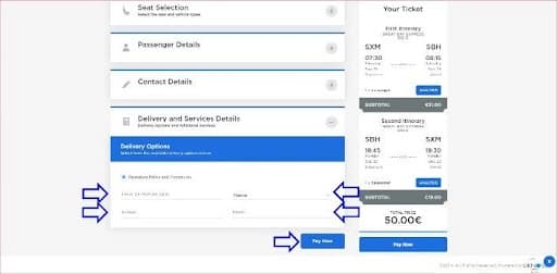 Processus de paiement sécurisé