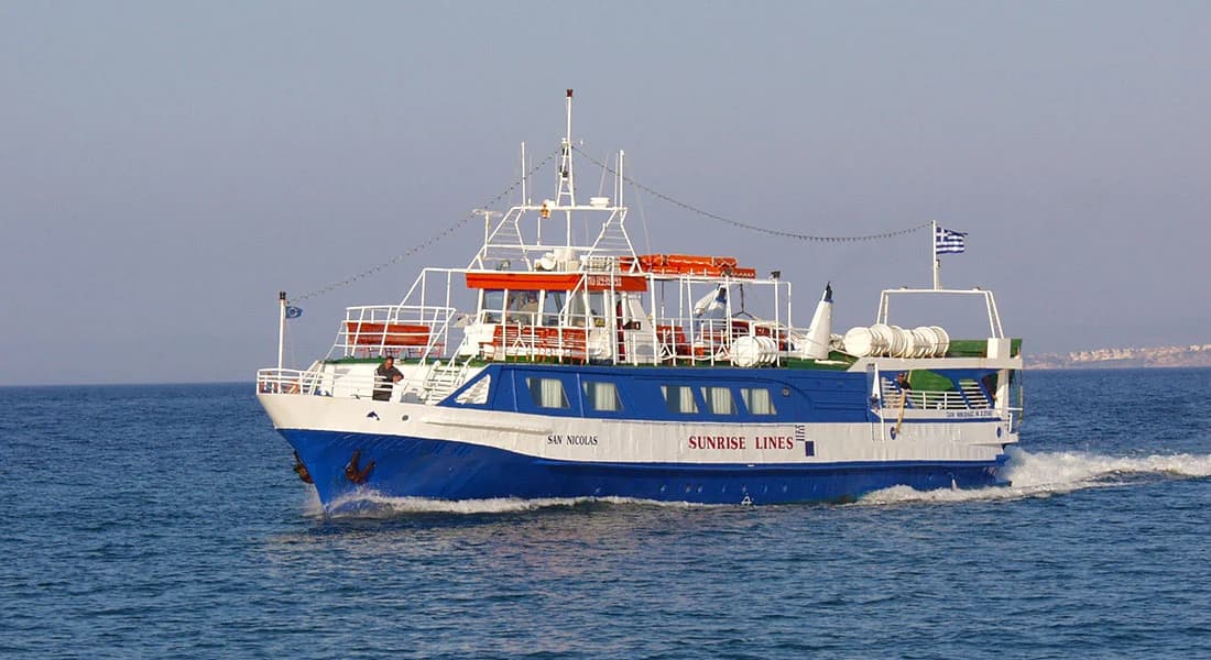 Sunrise Tours Ferry dalla Turchia a Cesme, Grecia